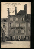 CPA Crémieu, Hotel Bouillet  - Crémieu