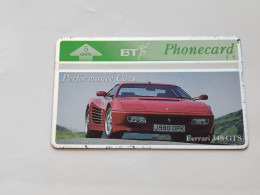 United Kingdom-(BTG-308A)-Performance Cars-(4)-(278)(5units)(407A82033)(tirage-100)-price Cataloge-30.00£-mint - BT General Issues