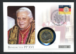 Vatikan 2005 Numisbrief Mit Medaille Papst Benedikt XVI. ST (MD799 - Non Classificati