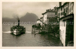 13782105 Gandria Lago Di Lugano Fahrgastschiff Haeuserpartie Am Luganersee Gandr - Autres & Non Classés