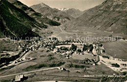 13763715 Andermatt UR Fliegeraufnahme Mit Furka  - Altri & Non Classificati