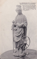 Mondoubleau (41 Loir Et Cher)Sainte Catherine D'Alexandrie Statue De Bois Du XIIIeme Seul Vestige Du Prieuré De Beau Feu - Autres & Non Classés
