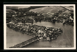 AK Malchow /Meckl., Ortsansicht Vom Flugzeug Aus  - Autres & Non Classés