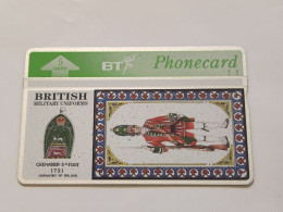 United Kingdom-(BTG-310)-Military Uniforms-(1)-(spots)-(281)(5units)(405B94687)(tirage-1.000)-price Cataloge-4.00£-mint - BT Edición General