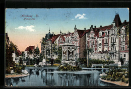 AK Offenburg I. B., Blick Zum Volksgarten  - Offenburg