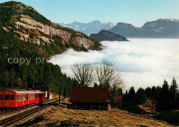 13756105 Rigi Kaltbad Vitznau Rigi Bahn Nebelmeer Blick Auf Dossen Urner Und Unt - Autres & Non Classés
