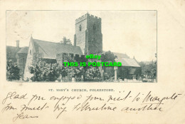 R567874 St. Marys Church. Folkestone. Photochrom. 1903 - World