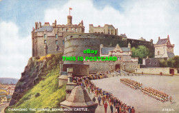 R568252 Changing The Guard. Edinburgh Castle. A1884. Art Colour. B. F. C. Parr. - World