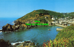 R567078 Harbour And Chapel Hill. Polperro. Cornwall. Cotman Color Series. Jarrol - World