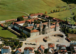 13744165 Einsiedeln SZ Kloster Fliegeraufnahme Einsiedeln SZ - Sonstige & Ohne Zuordnung