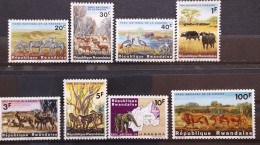 Ruanda Rwanda 1965 Wildtiere Mi 104/13 Nur Die Säuger 8v Von 10v Im Angebot - Nuovi