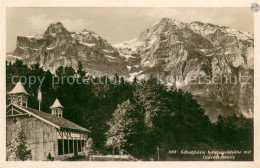 13737325 Glarus GL Schutzhuette Schwammhoehe Mit Glaernischkette Glarus GL - Other & Unclassified