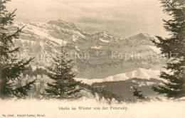 13724175 Petersalp Saentis Im Winter Appenzeller Alpen Petersalp - Otros & Sin Clasificación