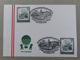 Österreich Pro Juventute - Mit Sonderstempel 20. 7. 1984 Attersee, 100 Jahre Fremdenverker Attersee (Nr.1208) - Otros & Sin Clasificación