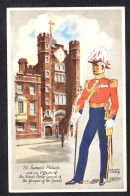 ROYAUME UNIS - ANGLETERRE - LONDON - St Jame's Palace And An Officer Of The King's Body Guard - Illustrateur - Sonstige & Ohne Zuordnung