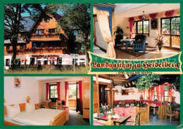 73660122 Seiffen Erzgebirge Landgasthof Zu Heidelberg Restaurant Fremdenzimmer S - Seiffen