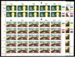 Südafrika 647-650 Postfrisch Zusammendruckbögen / Mineralien #IH234 - Altri & Non Classificati