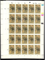 Südafrika 701-704 Postfrisch Zusammendruckbögen / Insekten #IH220 - Altri & Non Classificati