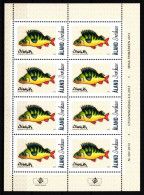 Aland 361 Postfrisch Kleinbogen / Fischfang #IH283 - Aland