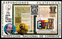 Bolivien Block 78 Postfrisch Nobelpreis #IH260 - Bolivië