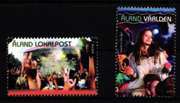 Aland 379 Und 380 Postfrisch Musik #IH330 - Aland