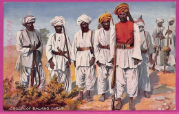 Ag3743 - INDIA - VINTAGE POSTCARD - Costumes - Inde