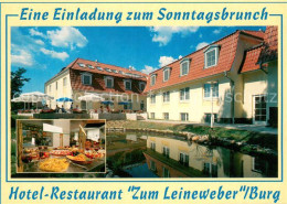 73659771 Burg Spreewald Hotel Restaurant Zum Leineweber Buffet Sonntagsbrunch Bu - Burg (Spreewald)