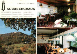 73659731 Saalfeld Saale Kulmberghaus Restaurant Finkenstube Floesserstube Landsc - Saalfeld