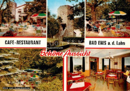 73659658 Bad Ems Cafe Restaurant Schoene Aussicht Terrasse Aussichtsturm Bad Ems - Bad Ems