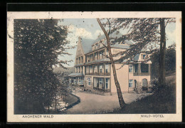 AK Aachen, Blick Auf Das Aachener Wald-Hotel  - Aken