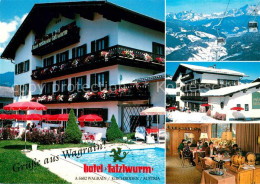 73659038 Wagrain Salzburg Hotel Tatzlwurm Restaurant Bergbahn Wintersport Alpen  - Andere & Zonder Classificatie