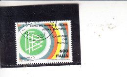 ITALIA  1990 - Sassone  1942° - Sport - Calcio - Germania Campione - 1981-90: Used