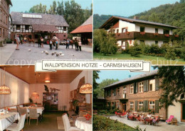 73658670 Carmshausen Witzenhausen Waldpension Hotze Gaststaette Reitstall  - Witzenhausen