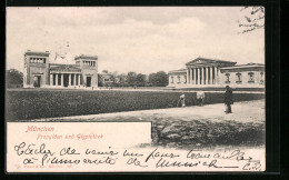 AK München, Propyläen Und Glyptothek  - Muenchen