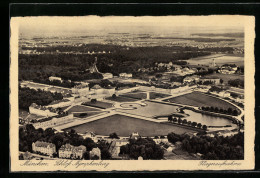 AK München, Schloss Nymphenburg, Fliegeraufnahme  - München