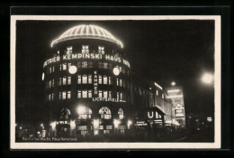 AK Berlin-Tiergarten, Das Haus Vaterland Bei Nacht, Kempinski  - Tiergarten