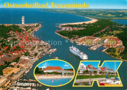 73656666 Travemuende Ostseebad Fliegeraufnahme Strandpartien Travemuende Ostseeb - Luebeck