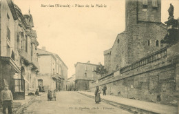 34)   SERVIAN  -  Place De La Mairie - Other & Unclassified