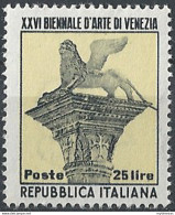 1952 Italia Biennale Venezia MNH Sassone N. 692 - 1946-60: Neufs