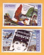 2010  Moldova Moldavie Moldau  Europa Cept  Children's Books. Cock.  2v  Mint - 2010