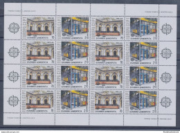 1990 EUROPA CEPT Grecia  Minifoglio "Edifici Postali " MNH** - Autres & Non Classés