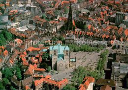 73656513 Muenster Westfalen Innenstadt Mit Dom Und St Lamberti Kirche Fliegerauf - Münster