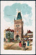 Czech Republic / Böhmen: Prag (Praha), Pulverthurm   1899 - Czech Republic