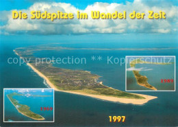 73656383 Sylt Suedspitze Im Wandel Der Zeit Fliegeraufnahmen Sylt - Sylt