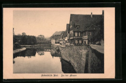 AK Schwäbisch Hall, An Der Mauer  - Schwaebisch Hall