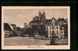 AK Breisach / Baden, Marktplatz Mit Blick Zum St. Stephansmünster  - Breisach