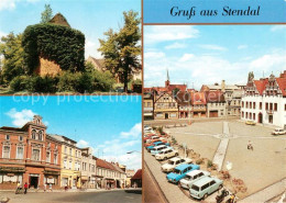 73656123 Stendal Pulverturm Strasse Der Freundschaft Markt Rathaus Stendal - Stendal