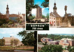 73656091 Sopron Oedenburg Motive Innenstadt Saeule Turm  - Ungheria