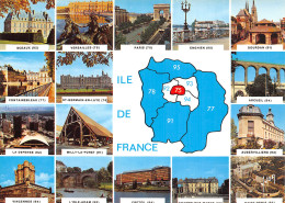 75 PARIS ILE DE France - Cartas Panorámicas