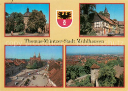 73656003 Muehlhausen Thueringen Panorama Thomas Muentzer Stadt Frauentor Rabentu - Mühlhausen